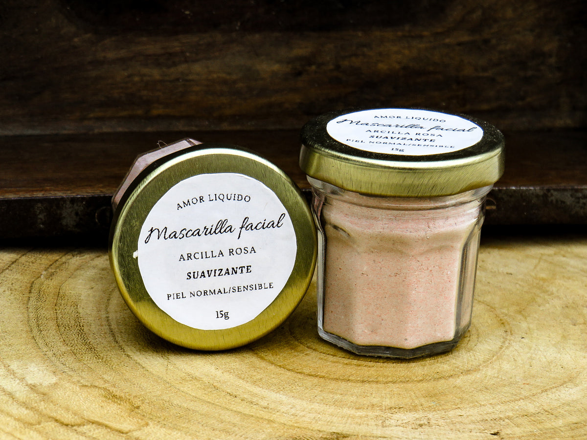 Mascarilla facial Arcilla rosa