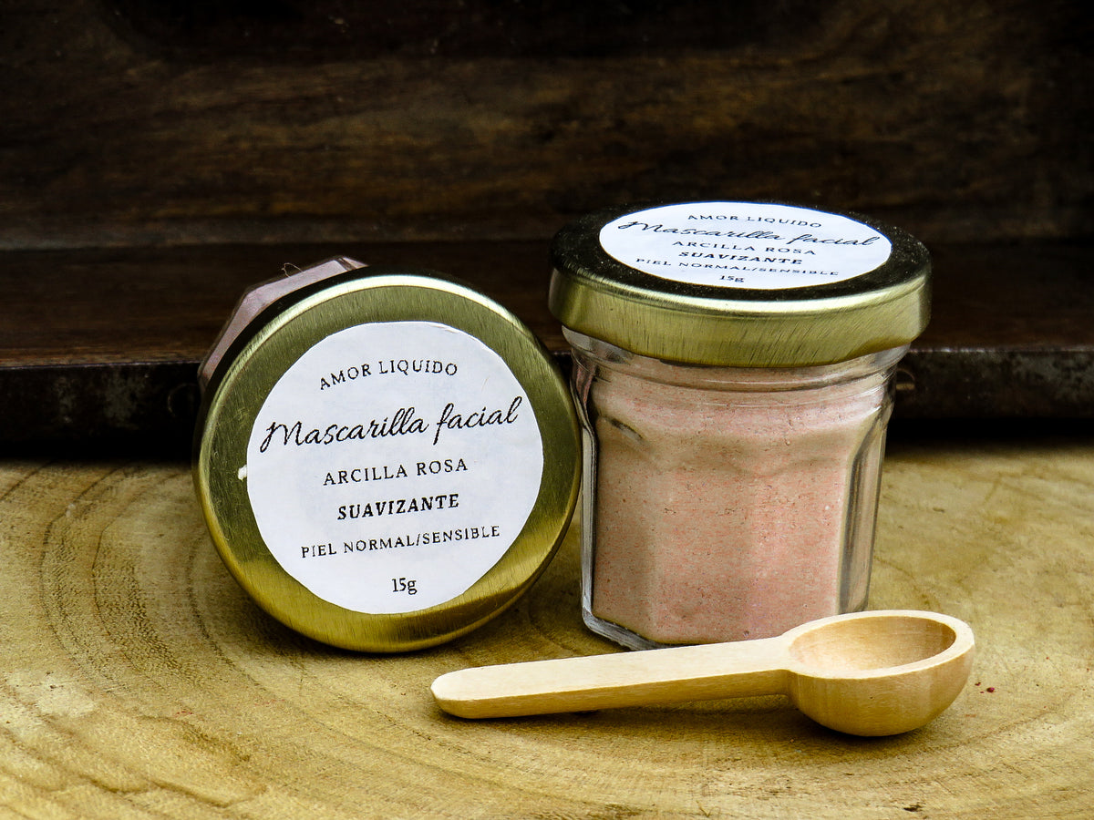 Mascarilla facial Arcilla rosa