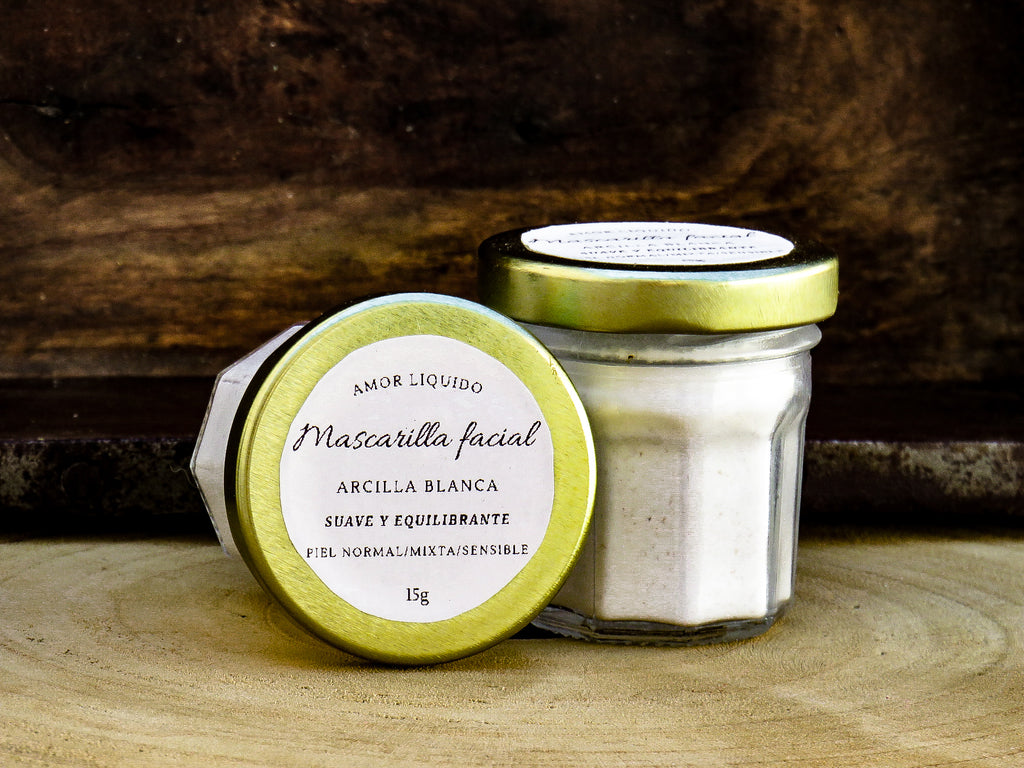 Mascarilla facial Arcilla Blanca