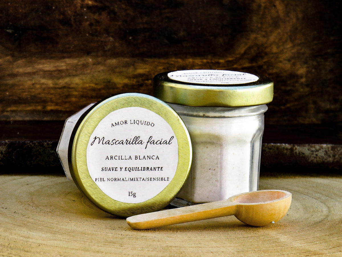 Mascarilla facial Arcilla Blanca