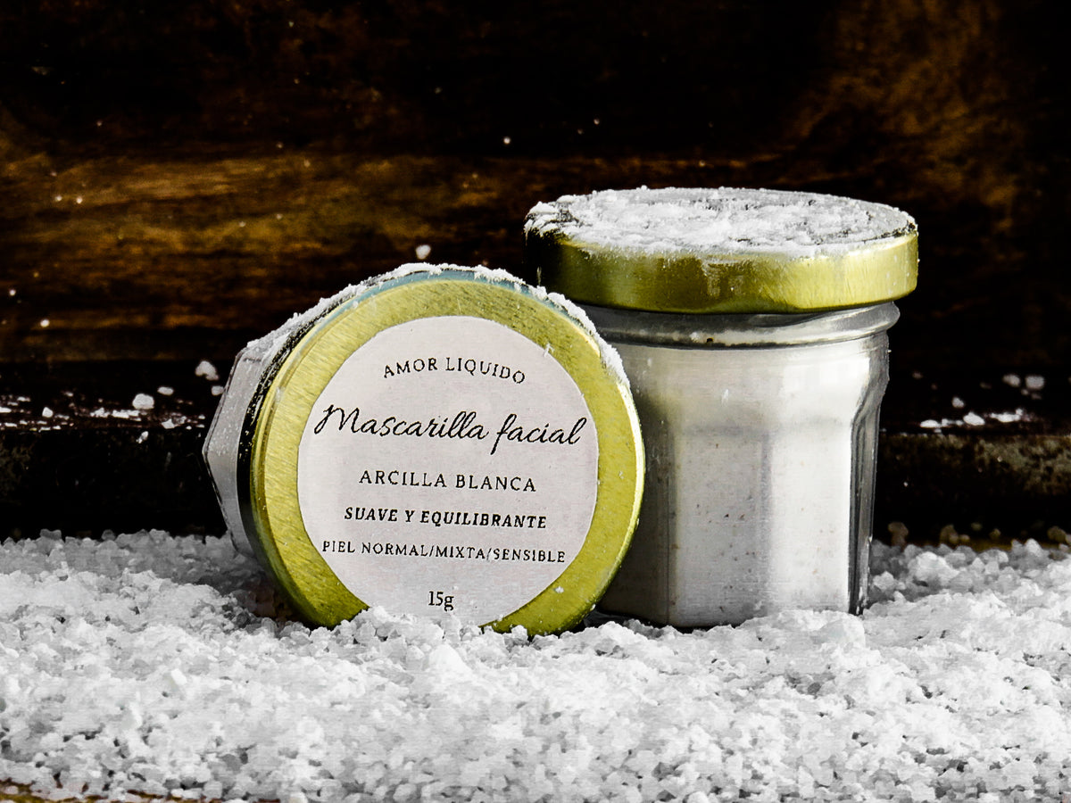 Mascarilla facial Arcilla Blanca