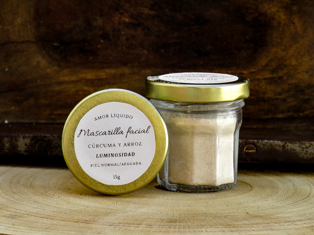 Mascarilla Cúrcuma y Arroz