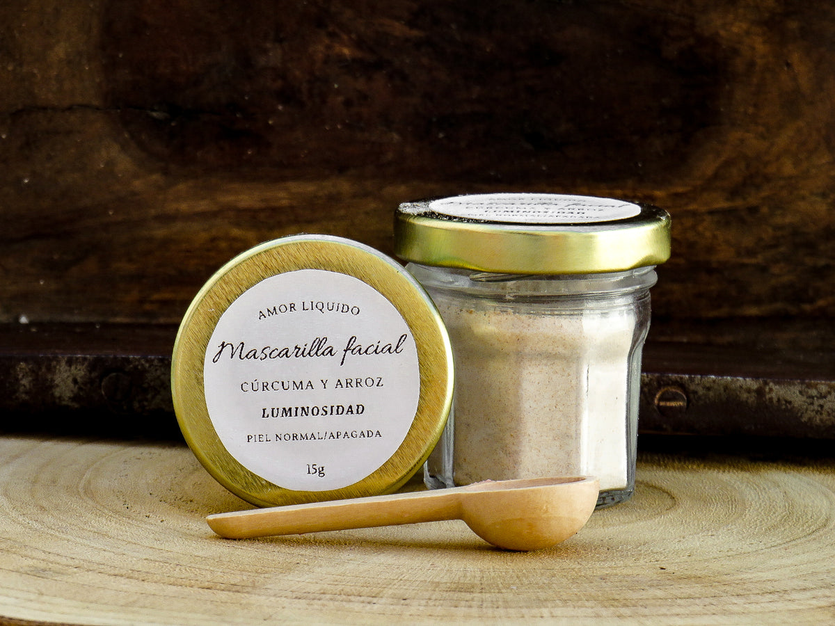 Mascarilla Cúrcuma y Arroz
