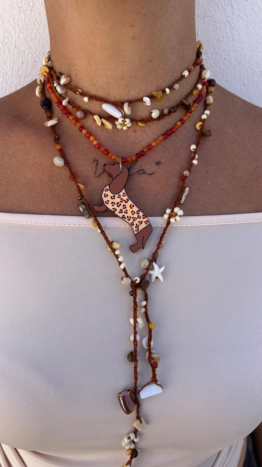 Collar Greta Leopardo