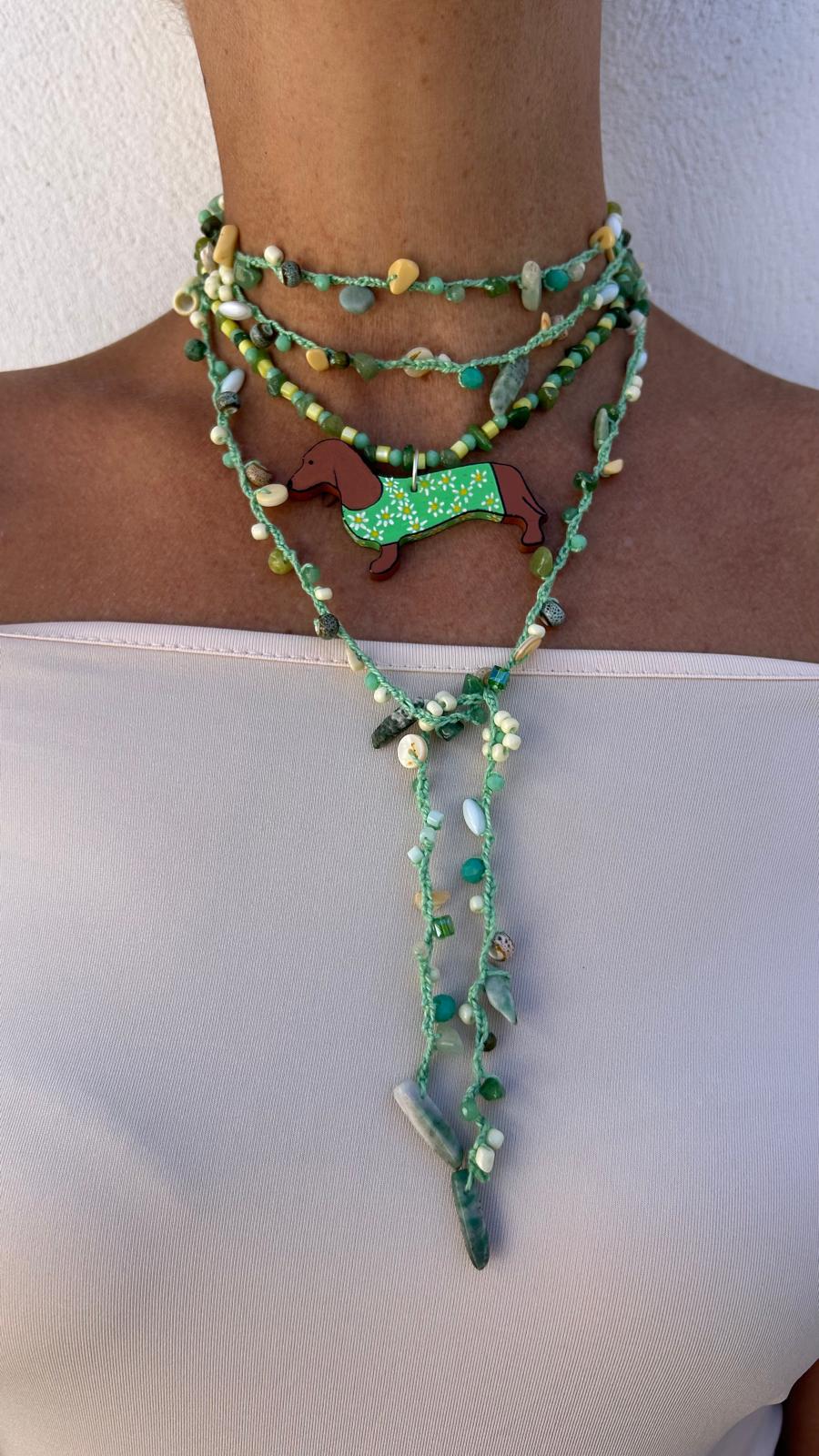 Collar Greta margarita