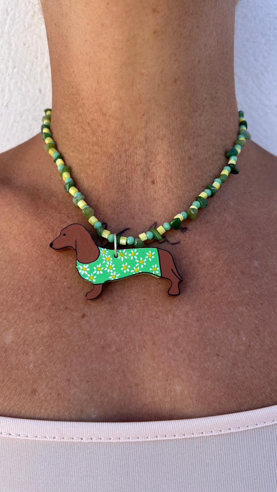 Collar Greta margarita