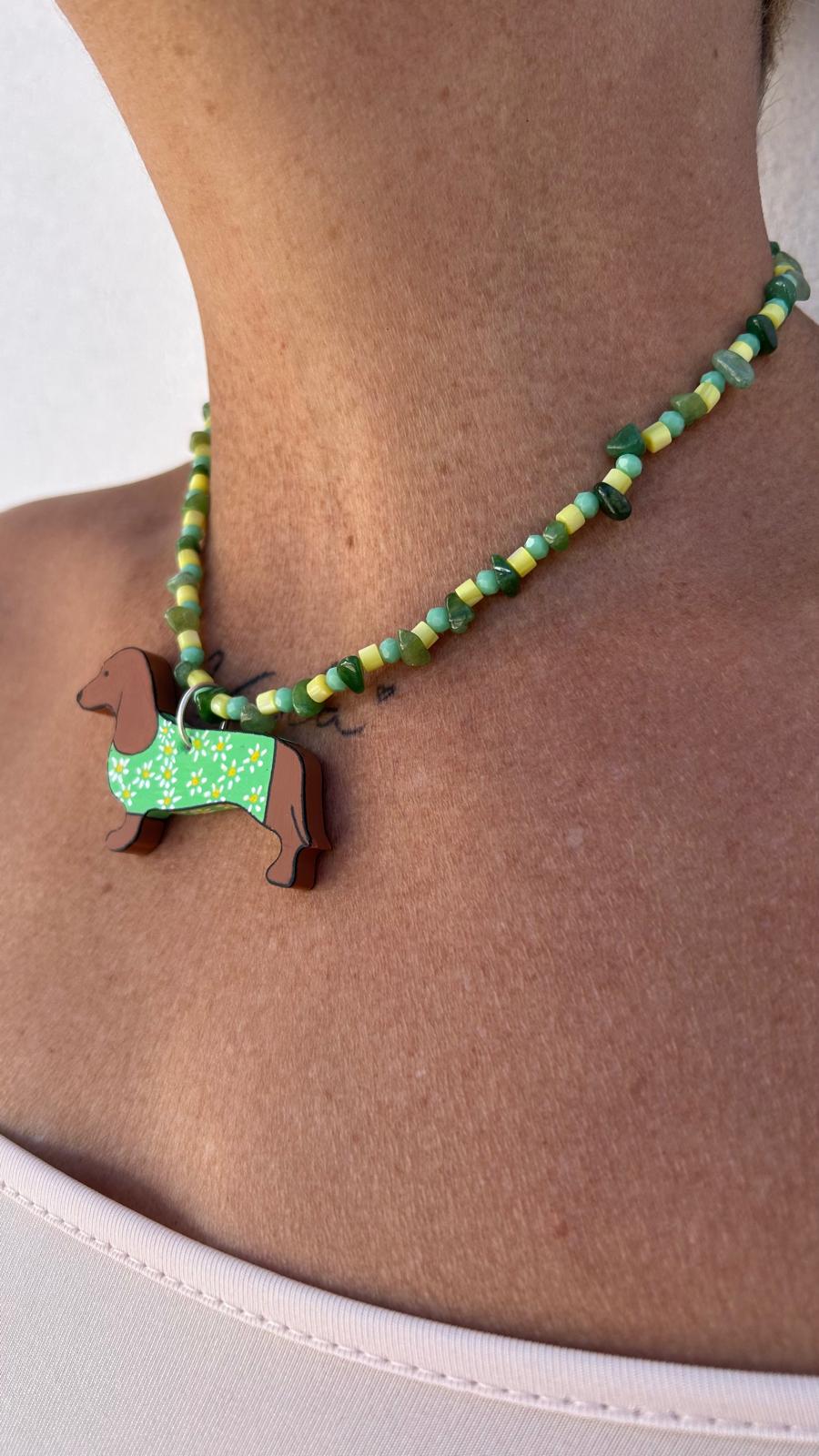 Collar Greta margarita