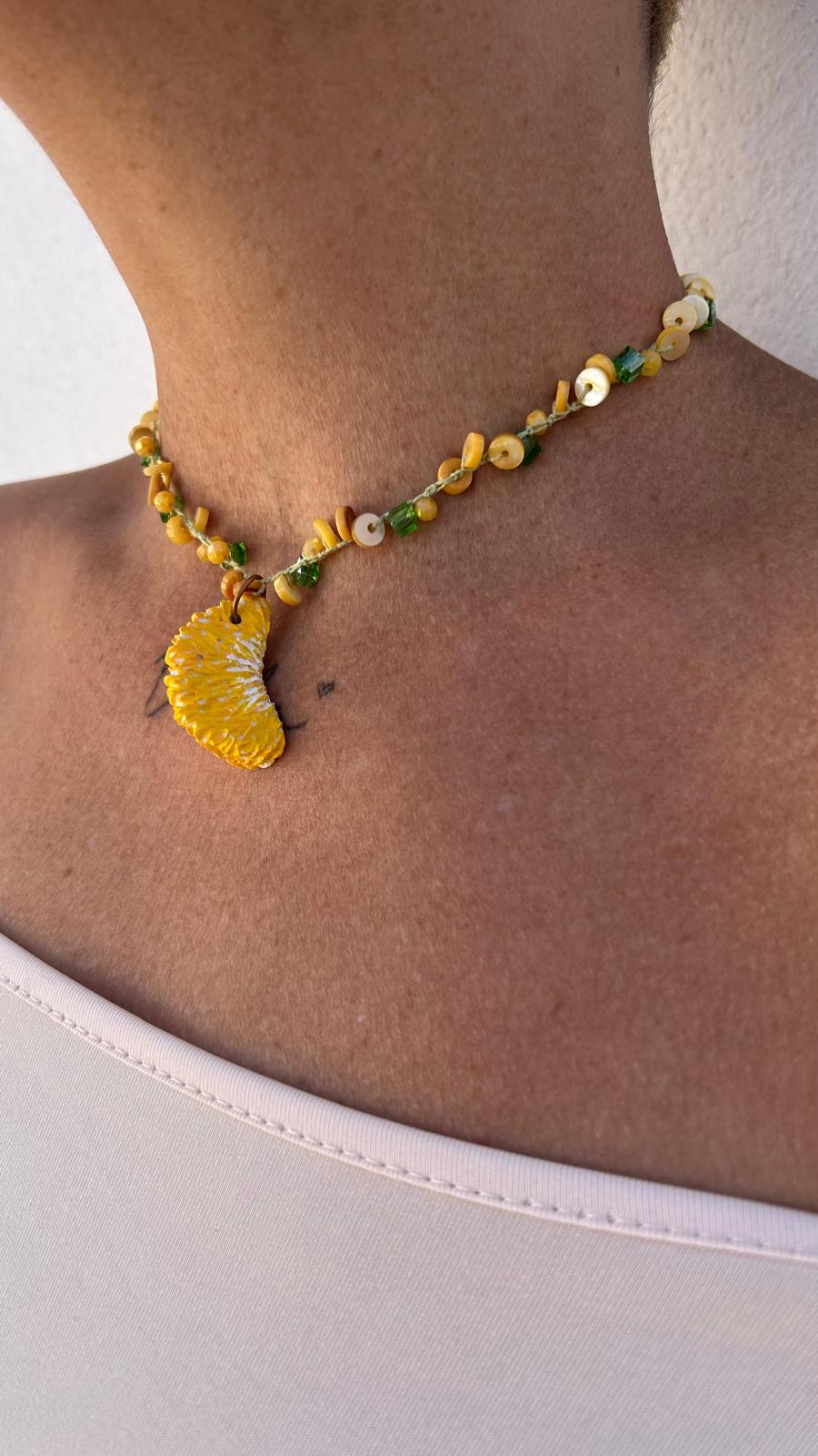 Collar Gajo de limón