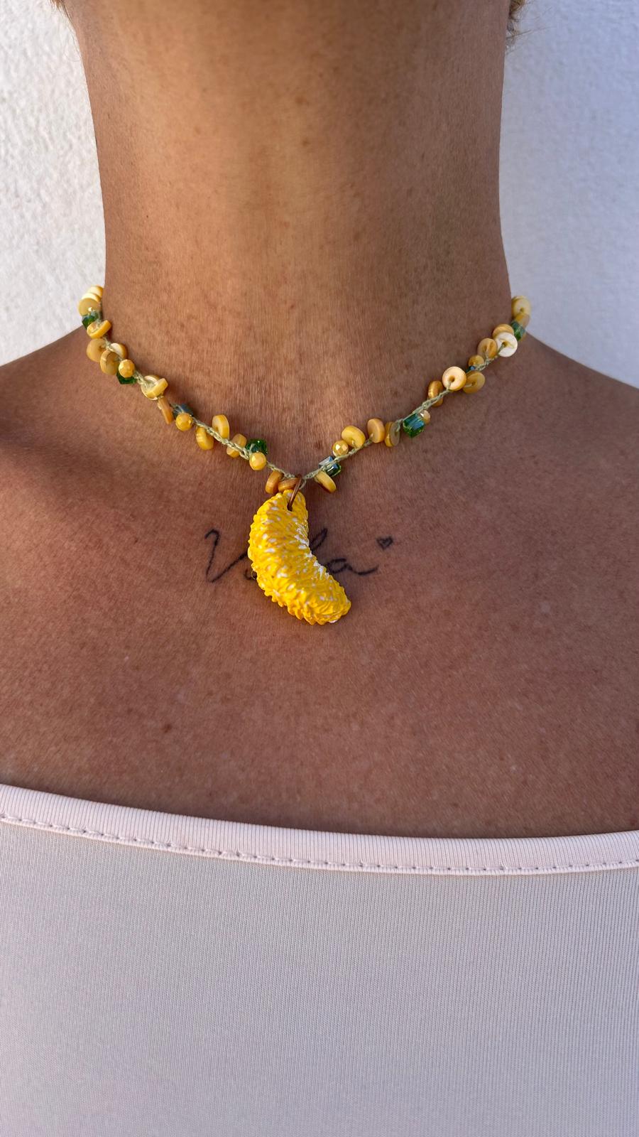 Collar Gajo de limón