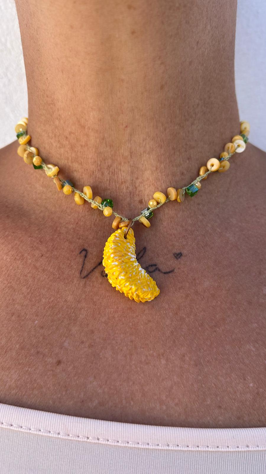 Collar Gajo de limón