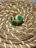 Anillo circulo marrón