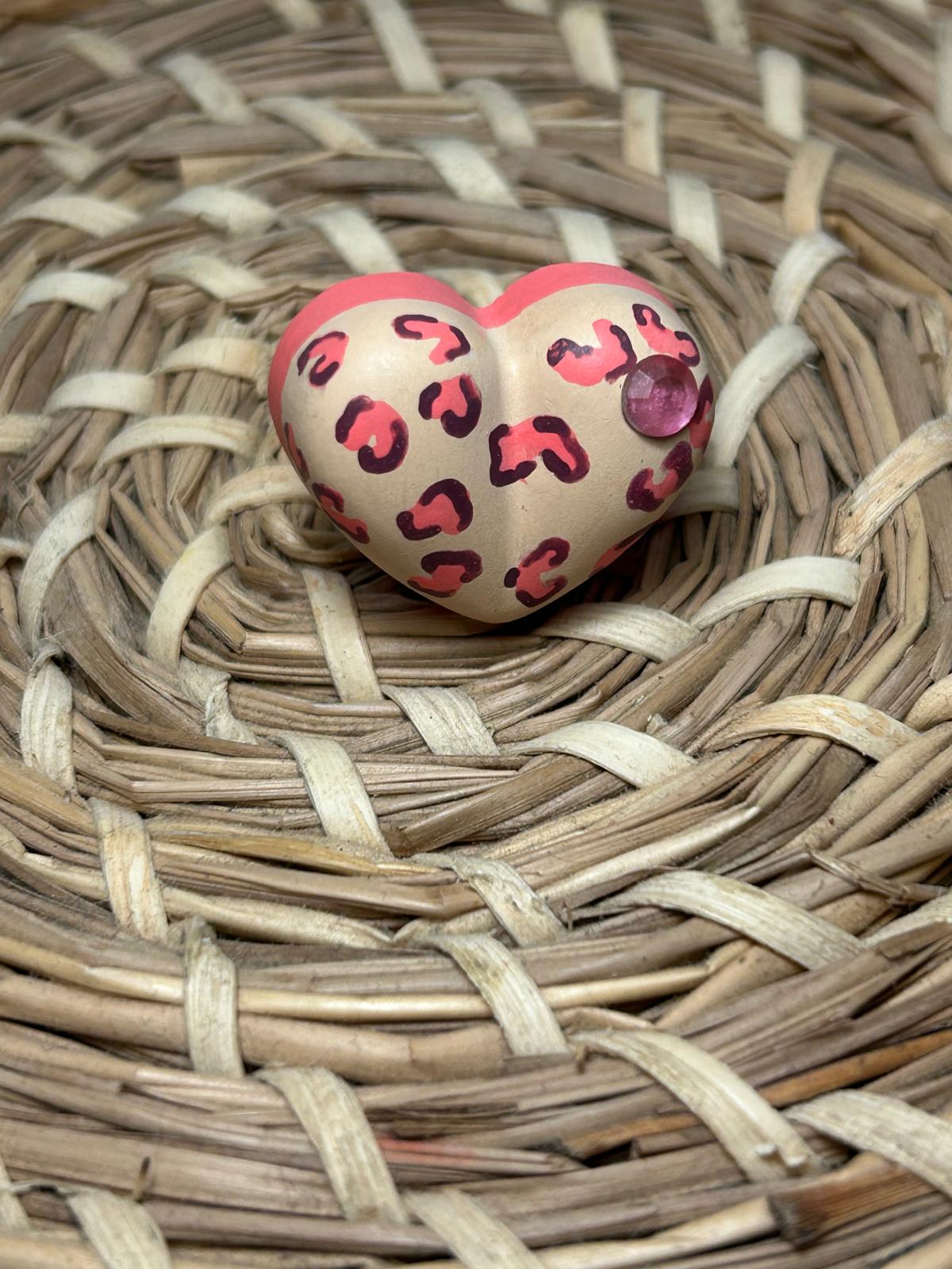 Anillo blanco leopardo