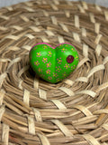 Anillo corazón verde